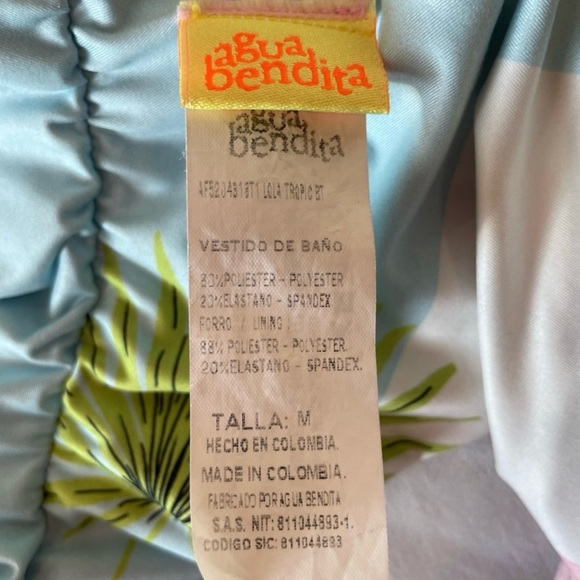 Agua Bendita Matilda Tropic Bikini M - Picture 4 of 5